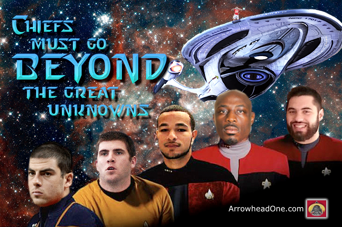 Welcome to ArrowheadOne.com Don't miss Eric Berry flexing on top of the Enterprise!