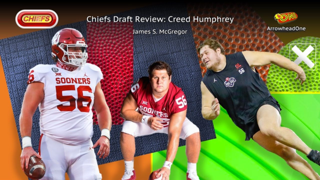 Chiefs Select Creed Humphrey with Pick 63
