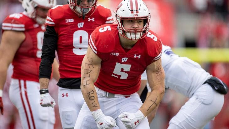 2022 NFL Draft: Former Wisconsin linebacker Leo Chenal selected by
